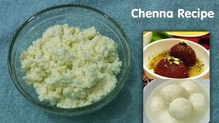 Chenna or channa is a cheese made from cow milk.. the same way as we
prepare our paneer. just his not pressed... used in making various
s...