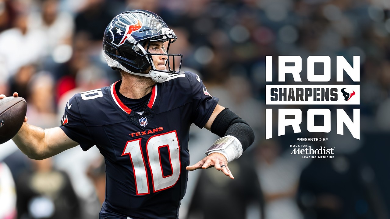 Texans’ Grit Tested — Rookies Rise, Azeez Trains, Houston Rallies | Iron Sharpens Iron Ep. 8
