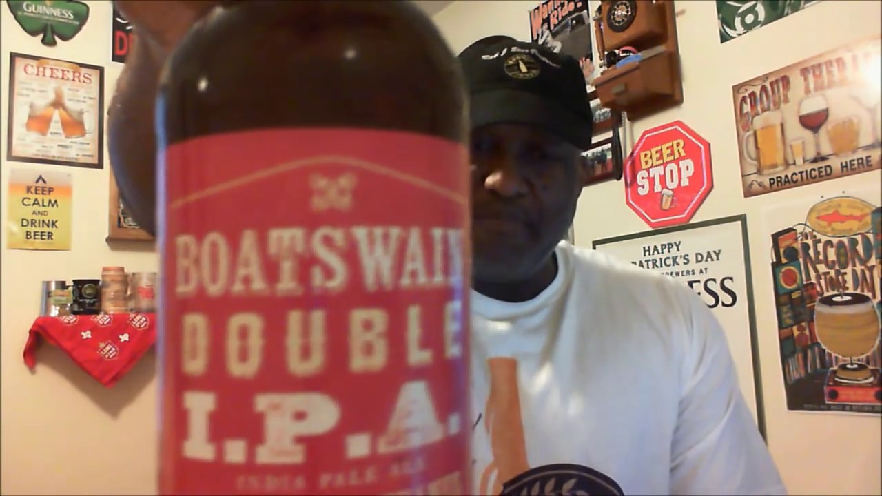 Rod J BeerVentures Rhinelander Boatswain Double IPA Beer Review (8.4