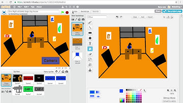 How to make an Fnaf fan game on Scratch. Part 3