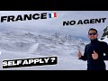 How to self apply france study visa from nepal