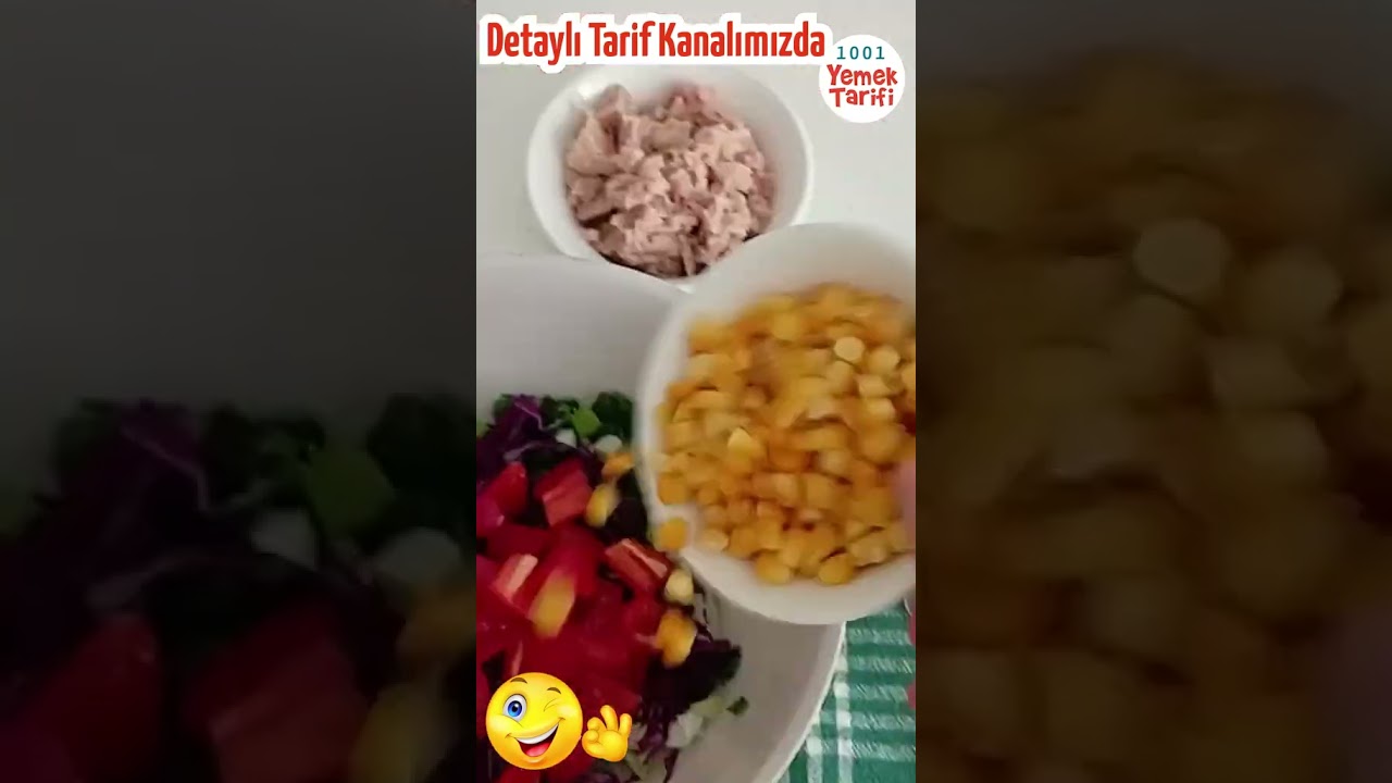 Ton Balıklı Salata | Detaylı Videosu Kanalımızda | ABONE OL???????????????? Ton Balıklı Salata | Detaylı Videosu Kanalımızda | ABONE OL????????????????