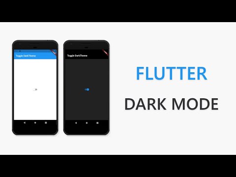 Flutter toggle Dark