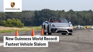 New Guinness World Records™ Title Achievement for Fastest Vehicle Slalom