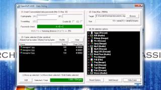 Come nascondere un documento in uno o più file con OpenPuff