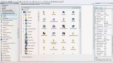 My File Manager made with VB 2008 And Shell Megapack Controls For VB