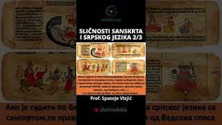 Sličnosti Sanskrta i srpskog jezika - 2/3 - Prof Spasoje Vlajić #srpskijezik #sanskrit