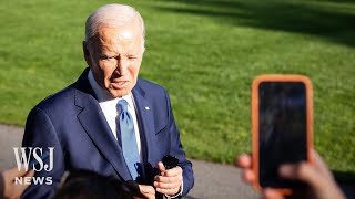 Watch: Biden Says ‘Things Are Looking Good’ on Debt Limit Negotiations | WSJ News