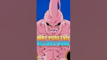 Why Pure Evil Villains Works #shorts  #anime #dragonball