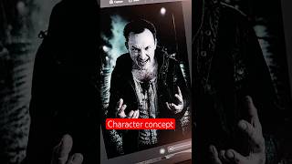 Dark Character Concept | Actor Visualization Test