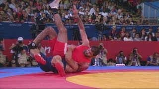 Gogshelidze & Gazyumov Win Freestyle Wrestling Bronze - London 2012 Olympics