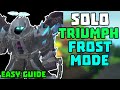SOLO FROST MODE TRİUMPH NO SPECİAL TOWERS + EASY GUİDE | TDS Tower Defense Simulator