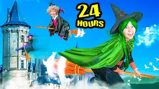 24 hours at the School of Witches! How to survive in Witch School if you are a Failed Witch!