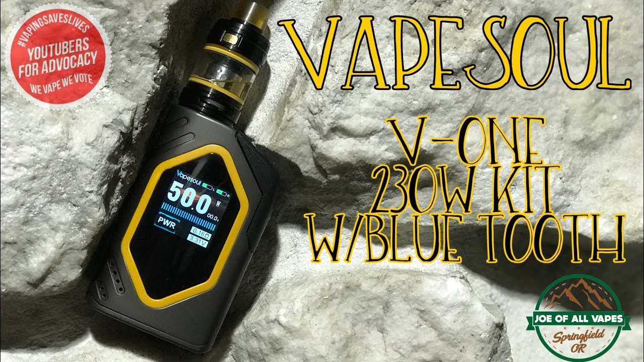 Vapesoul Vone Kit W/Blue Tooth Review