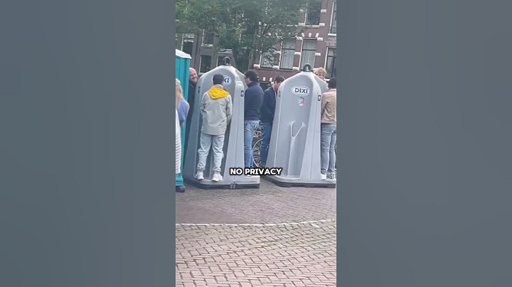 3 Weird Public Toilets in Europe!