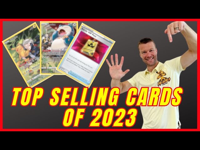 Top 5 best selling Pokemon cards of 2023 