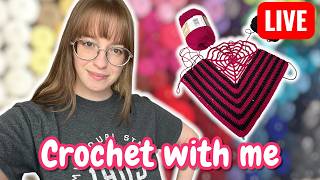 Working on Spider Web Top!  LIVE 7/13/26