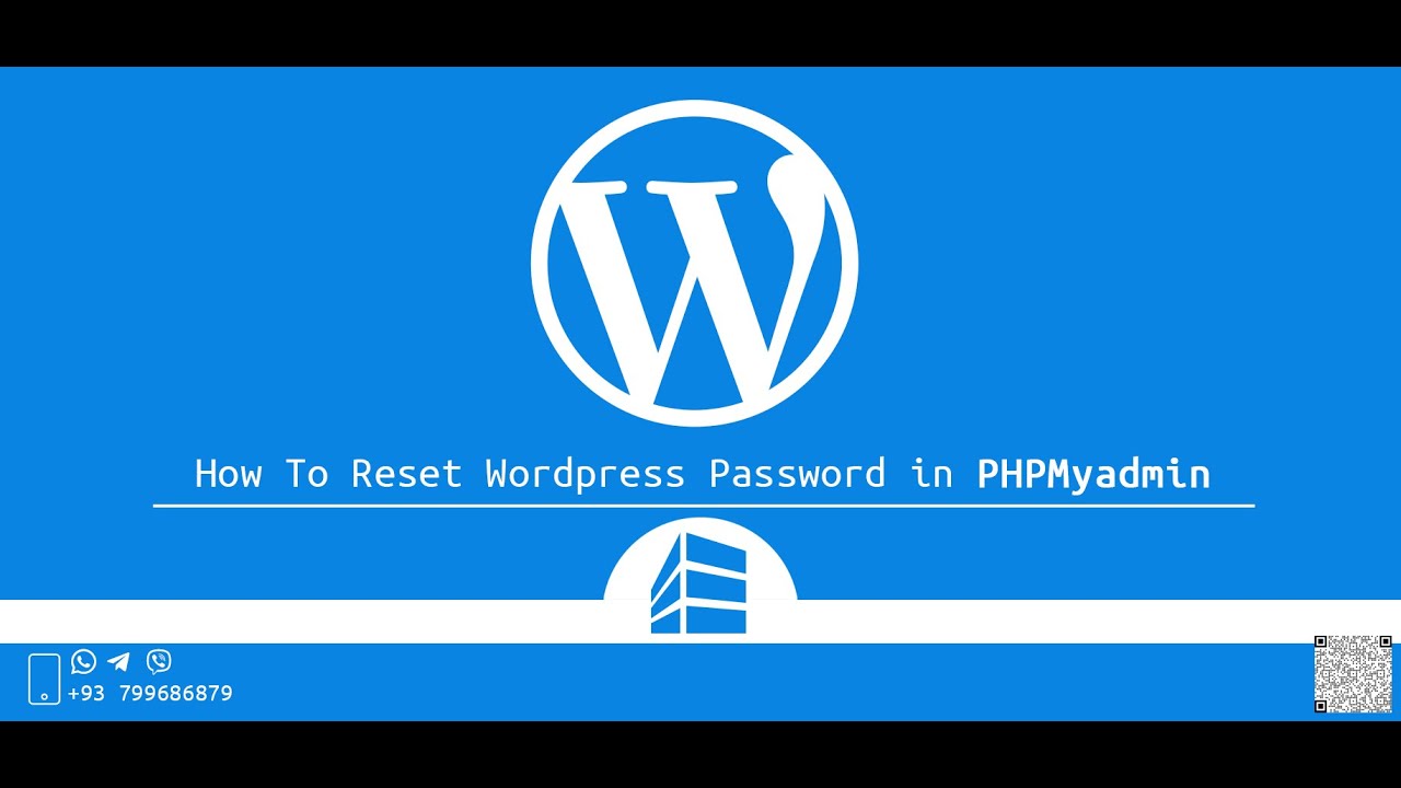 How To Reset Wordpress Password from phpMyAdmin - YouTube