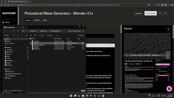 Maze generator 0.2.5 | Blender 4.1+
