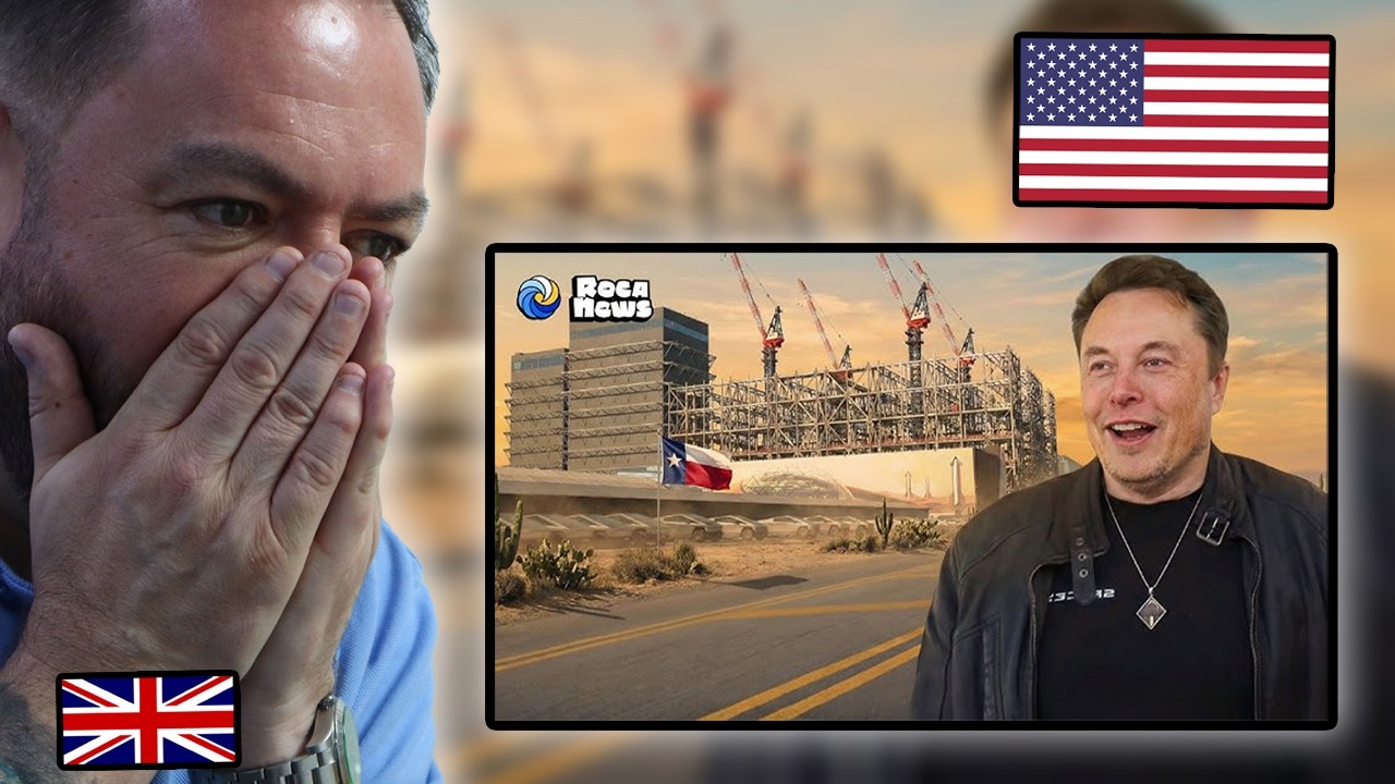 Британцы комментируют новый город Илона Маска в Техасе.