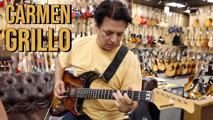 Carmen Grillo at Norman's Rare Guitars