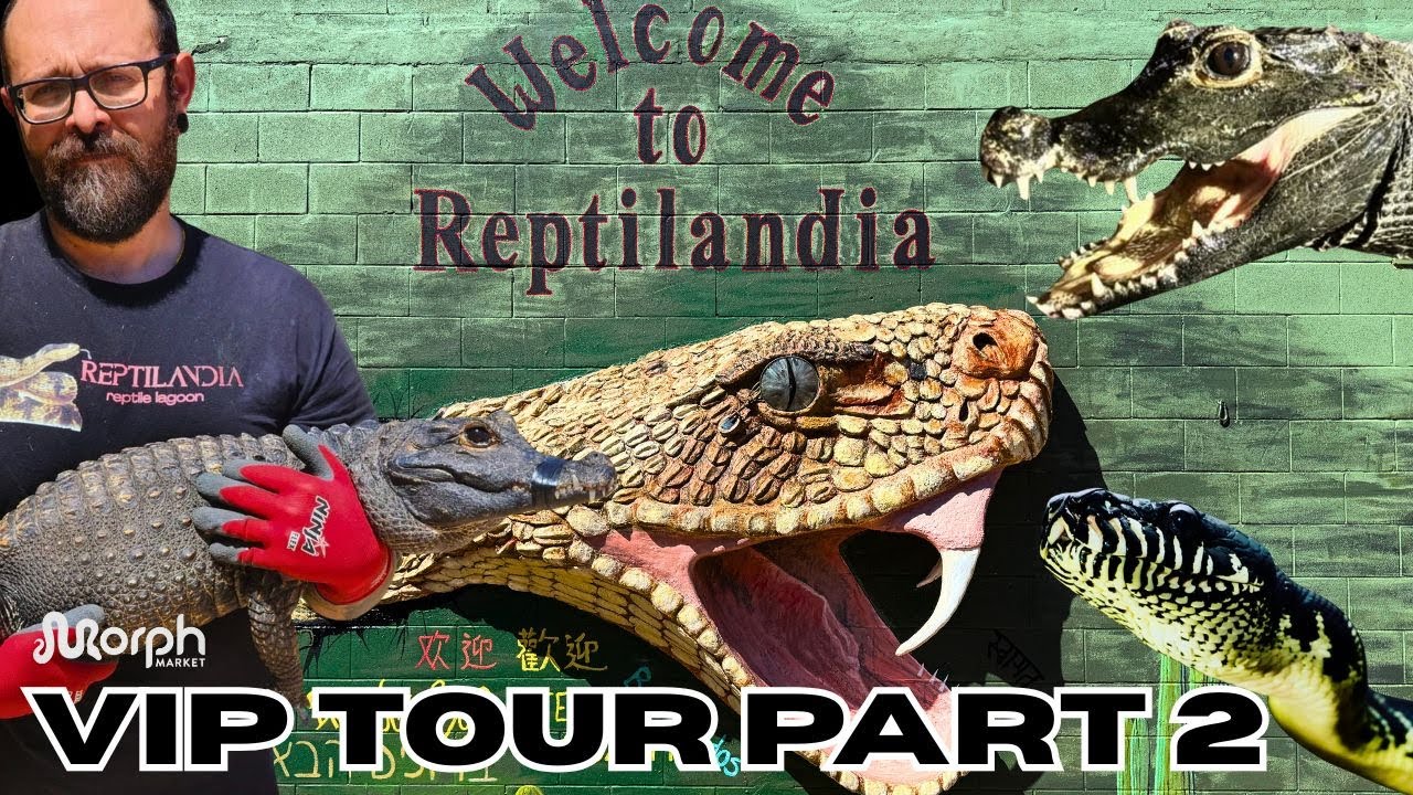 The World's BIGGEST Reptile Zoo VIP Tour Part 2 - YouTube