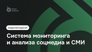 Brand Analytics – система мониторинга и анализа соцмедиа и СМИ. Видеоэкскурсия screenshot 5