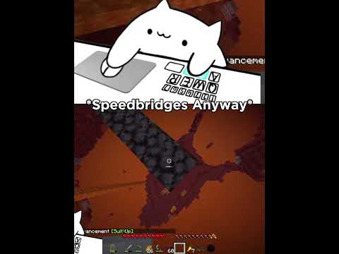 Η γκαντεμιά μου στο Speedbridging 😭🙏 #minecraft #fyp #minecraftmemes
