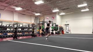 Crossover Jab Step Bound | Agility | Demo