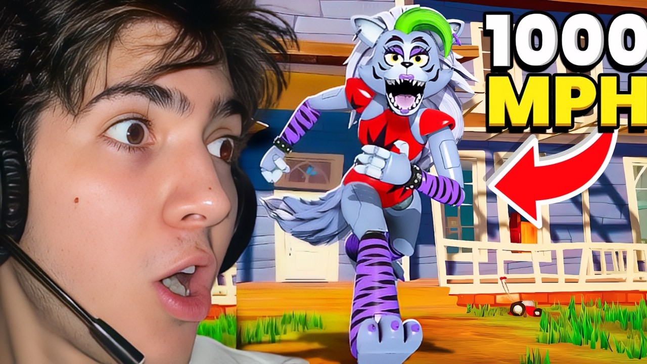 HEM UÇUYOR HEM ÇOK TEHLİKELİ! 😱 | Hello Neighbor Roxanne Mod