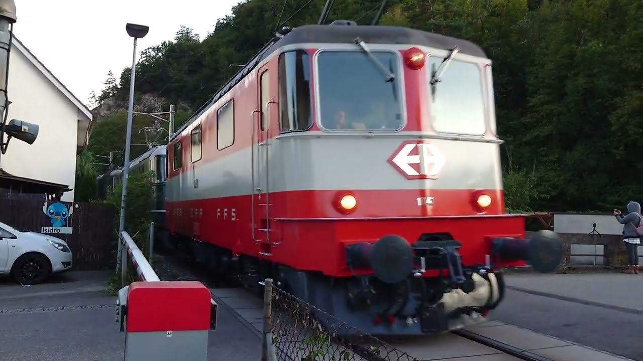 60 Jahre Re 4/4 II - Rückfahrt nach Balsthal