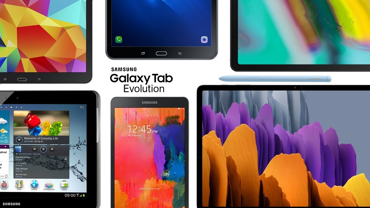 Samsung Galaxy Tab Evolution 2010-2020 