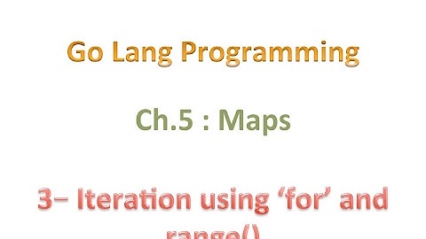 #golang #striversity c05s03 - Iteration Using 