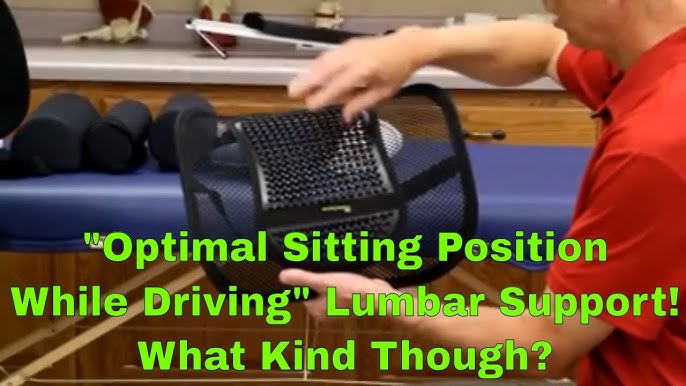Lumbar Support for Chairs & Car Seats - BackJoy Perfect Fit Lumbar Support