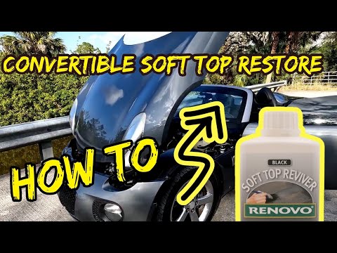 DIY Convertible Top Restoration Guide – Pontiac Solstice, Saturn SKY, and All Cloth Tops!