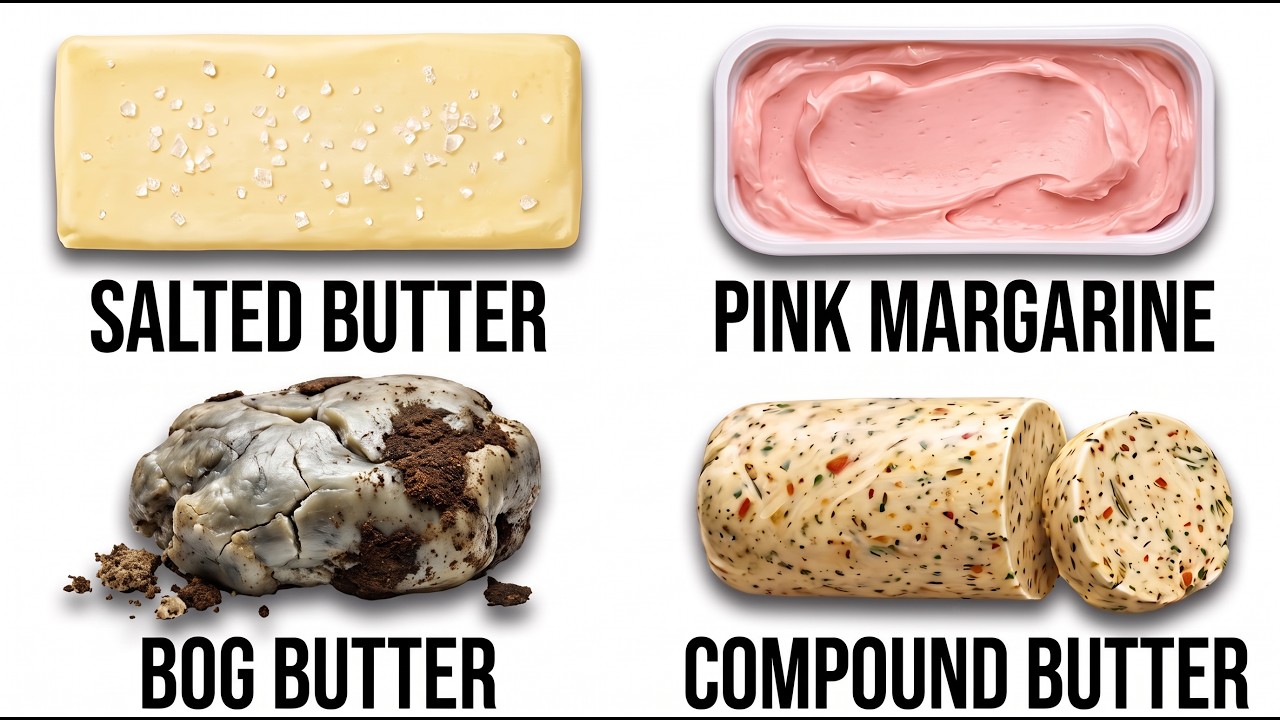 Compound Butter Types All Butter Types Explained - YouTube