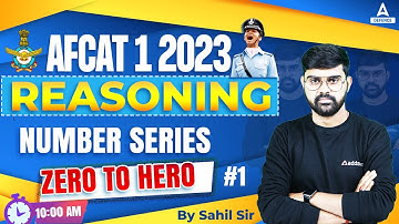 Number Series | AFCAT Reasoning | AFCAT 1 2023 Preparation