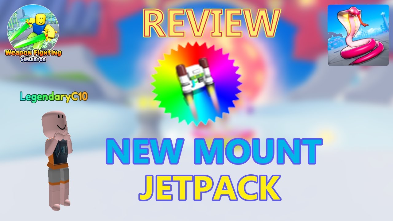 Review Jetpack in Weapon Fighting Simulator - YouTube