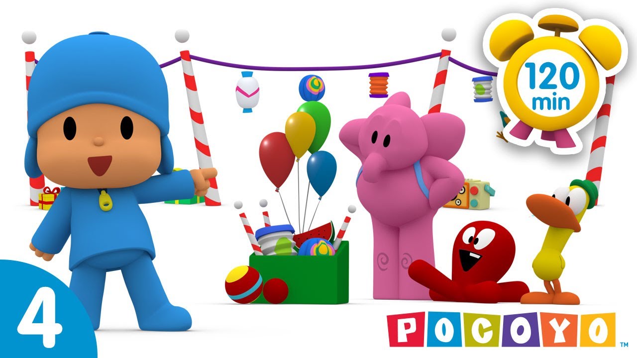 🎉 POCOYO ITALIANO - Tanti Auguri! [ 120 min ] | VIDEO e CARTONI ANIMATI per bambini