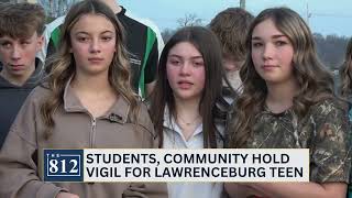 Prayer vigil held for Lawrenceburg freshman after accident