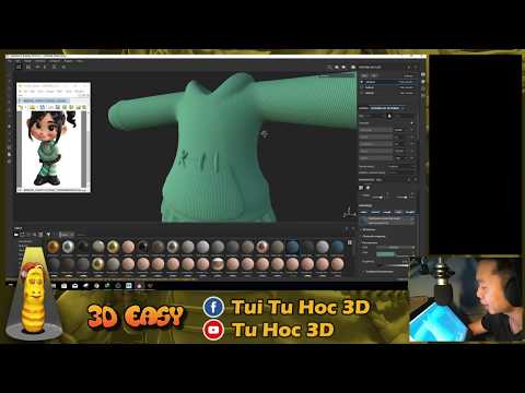 Video Hướng dẫn Substance Painter cơ bản - tuituhoc3D - youtube