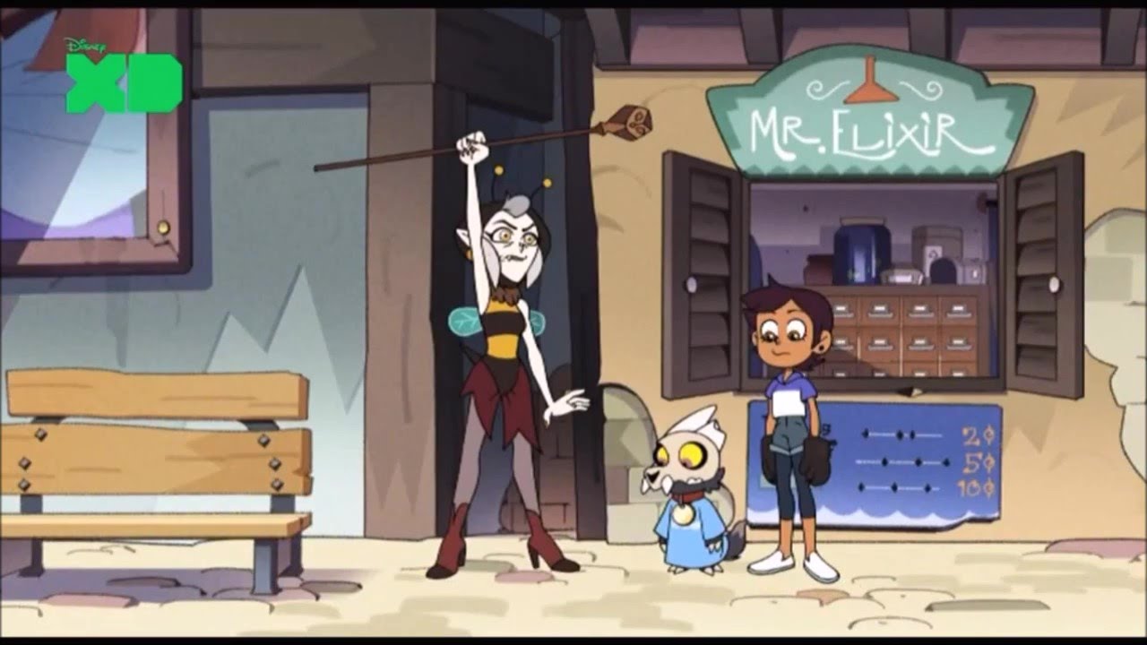 Дом совы король ранний дизайн