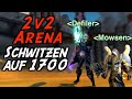 Schwitzen auf 1700!🥵 2v2 Arena Priest/Rogue | WoW TBC Classic