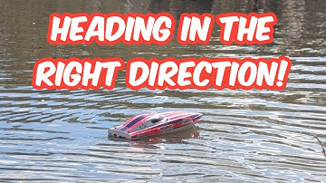 44mm High Rake prop test on the Traxxas Disruptor