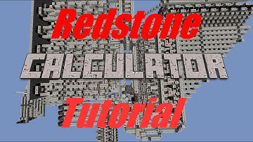 Redstone Calculator Tutorial 2.0 - 4 - Input Shifters