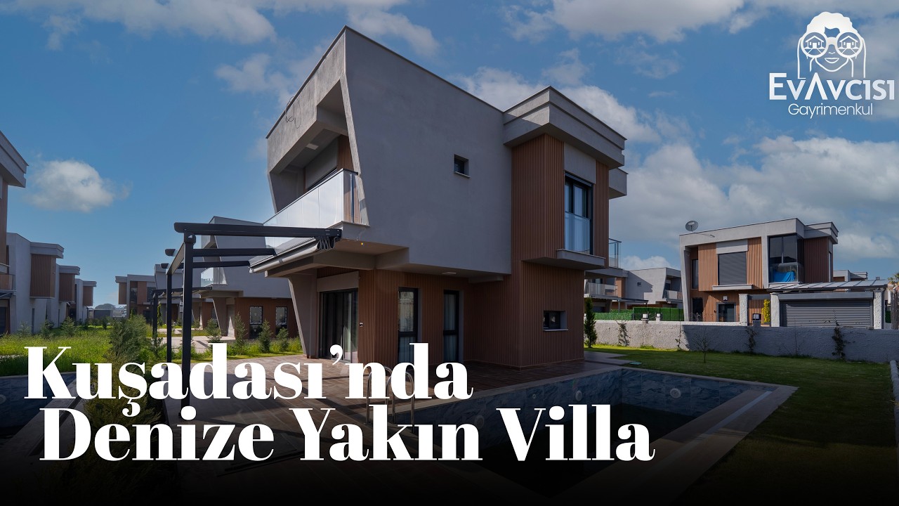 Kuşadası Davutlar'da Denize 600 Metre Mesafede Satılık Villalar | Kuşadası'nda Satılık Villa — YouTube