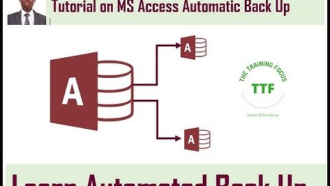 Back Up Ms Access Automatically