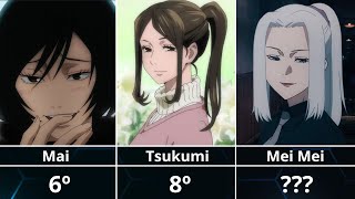 Garotas mais populares em Jujutsu Kaisen