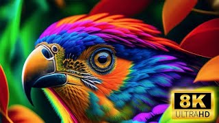 "Vibrant Feathers: Exploring the World of Colorful Birds 🦜