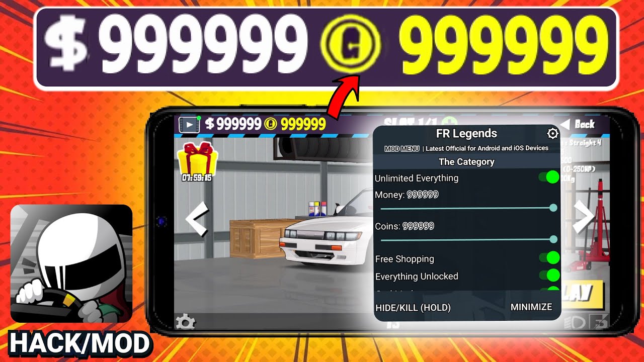 FR Legends Mod APK (iOS/Android) – Unlimited Money Hack Tutorial [2026 Update]